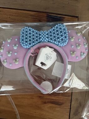 Disney Pink and Blue Minnie Ear Headband
